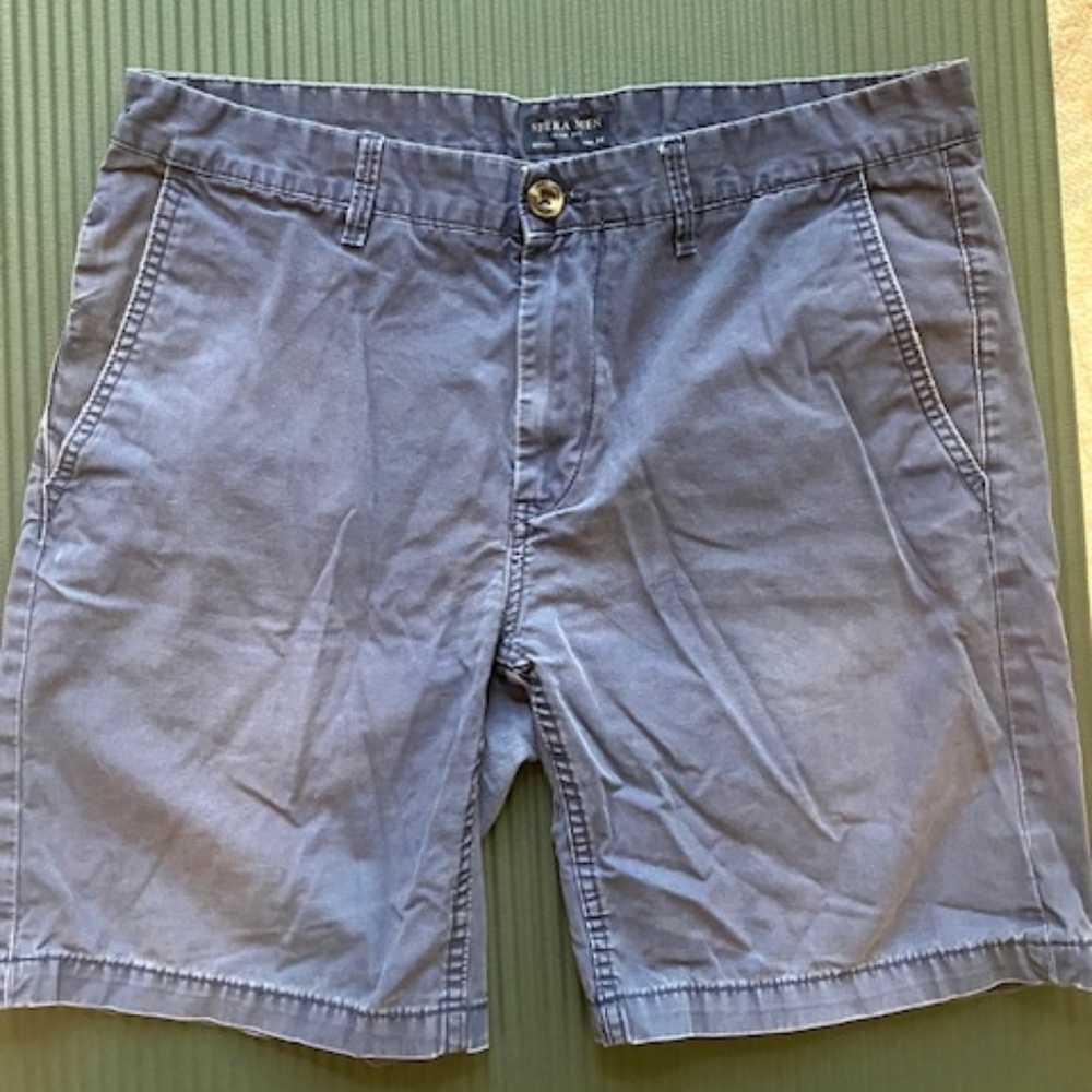 Sera Men chino blue short slim fit size 44